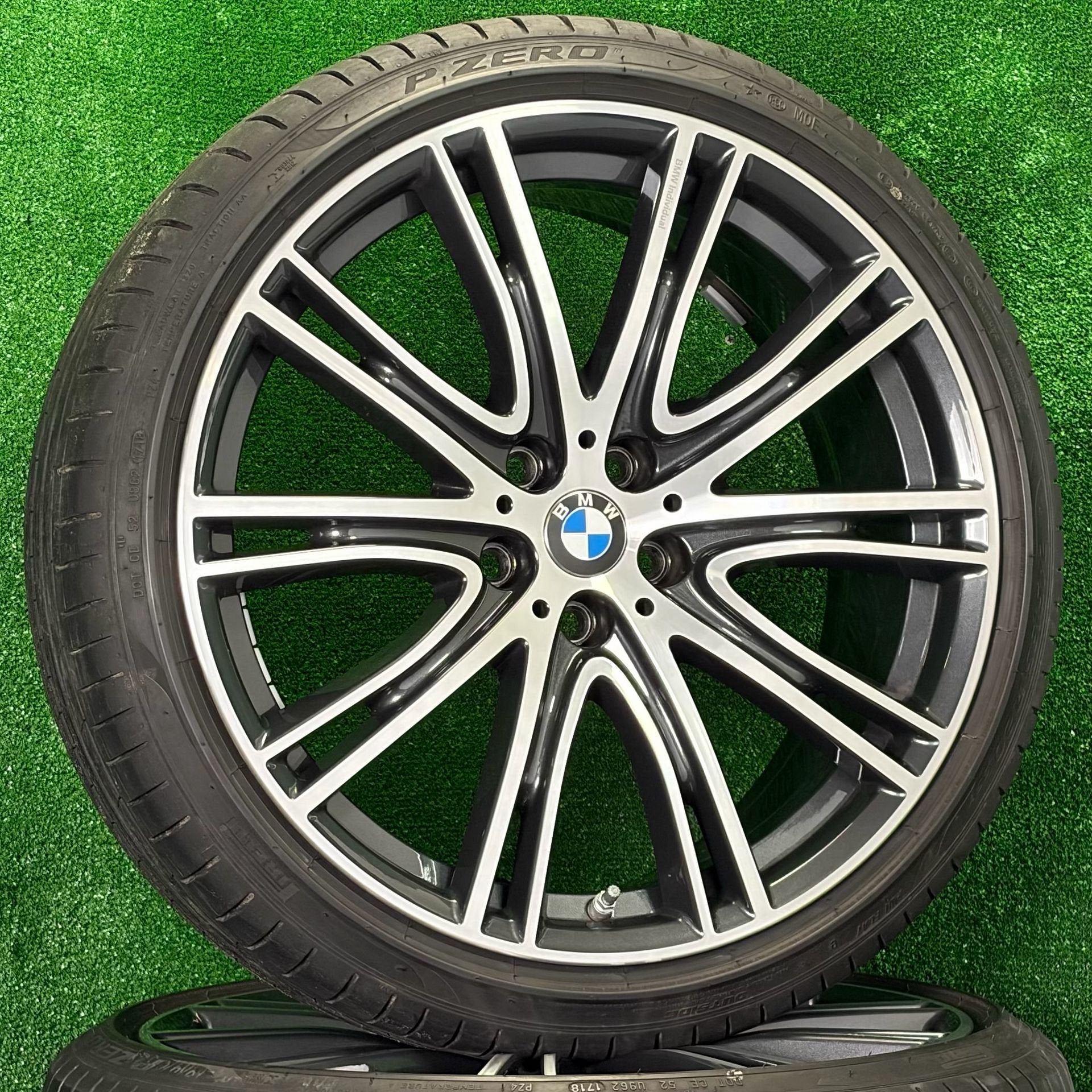 Originele 20 inch BMW 759i velgen met banden 5-serie g30 g31, Auto-onderdelen, Gebruikt, -, 275 mm, -