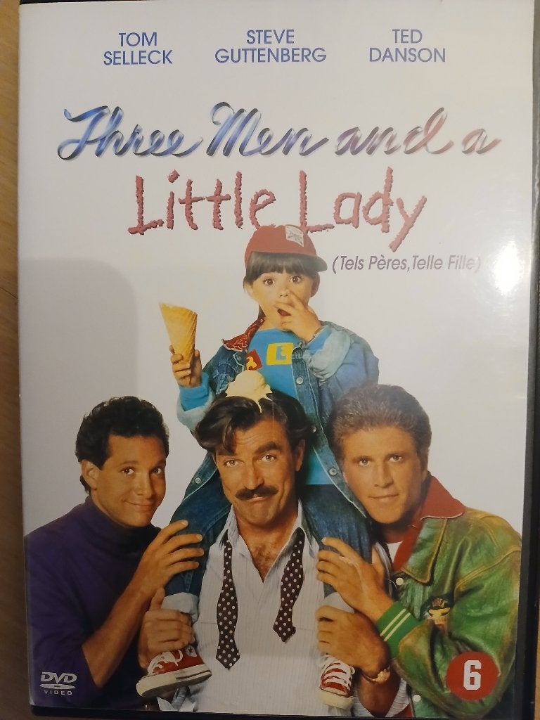 three man and little lady  ( tom selleck & gutteberg danson), Alle leeftijden, Ophalen of Verzenden, Zo goed als nieuw, Actiekomedie