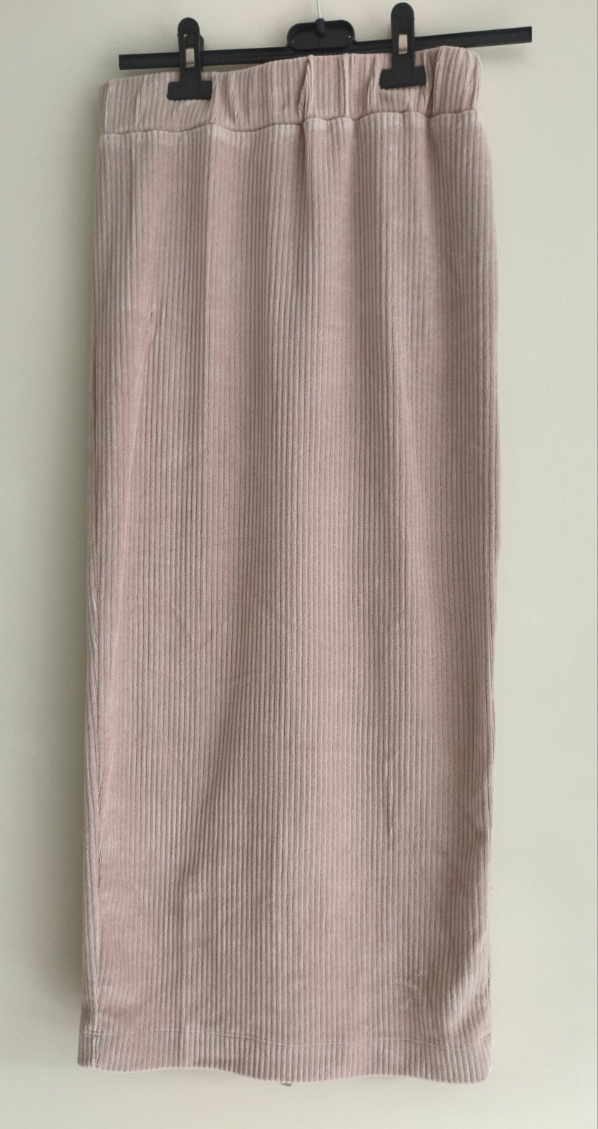 Moscow ribfluwelen rok - Maat s, Maat 38/40 (M), Beige, Ophalen of Verzenden, Onder de knie
