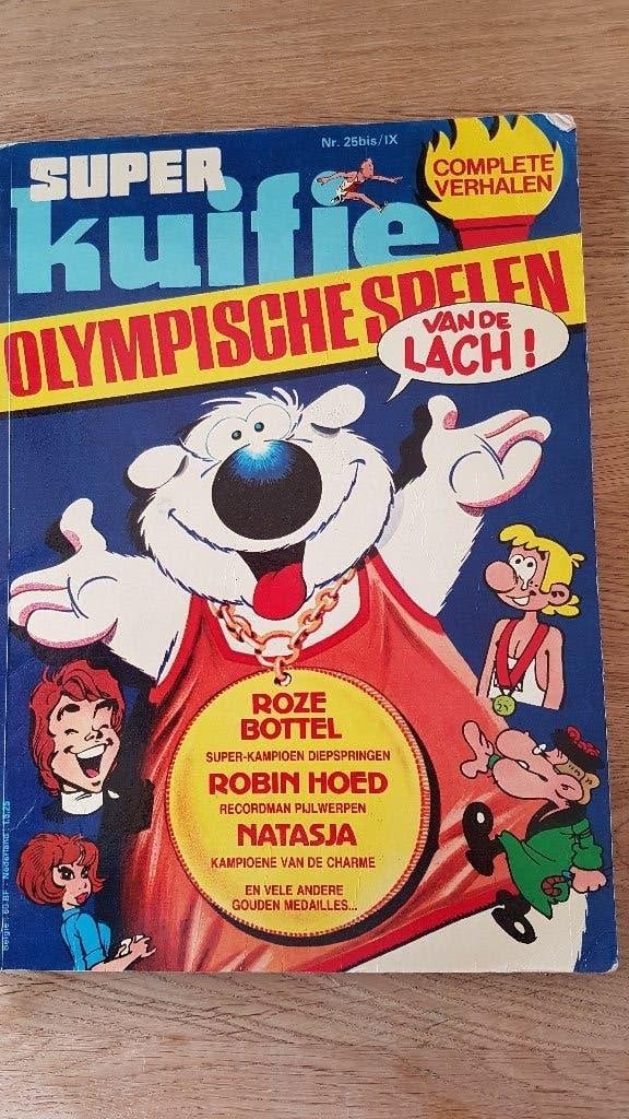 KUIFJE. OLYMPISCHE SPELEN VAN DE LACH., Eén stripboek, Ophalen of Verzenden, Gelezen