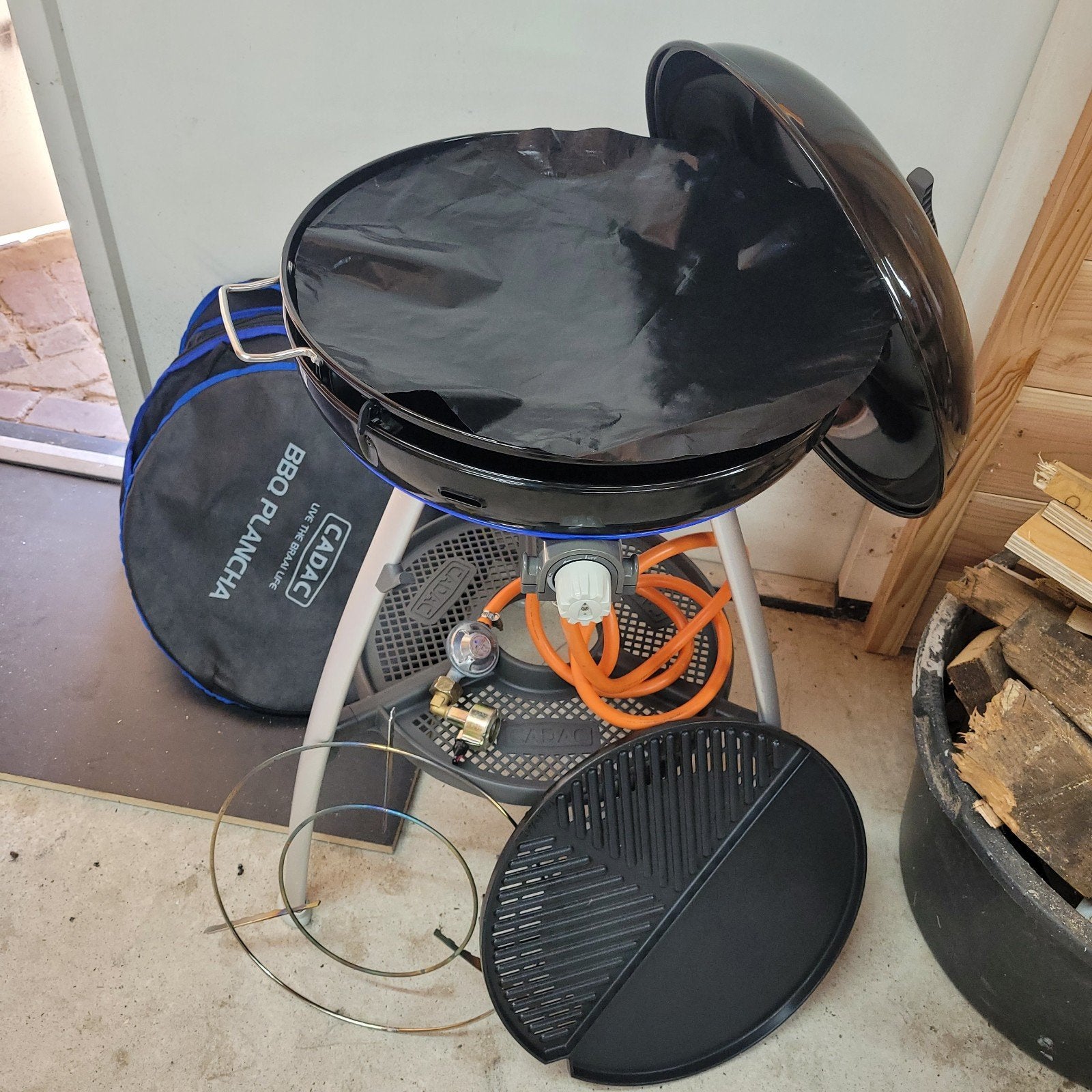 Skottelbraai carrichef 2, Ophalen, Zo goed als nieuw, Cadac carri chef
