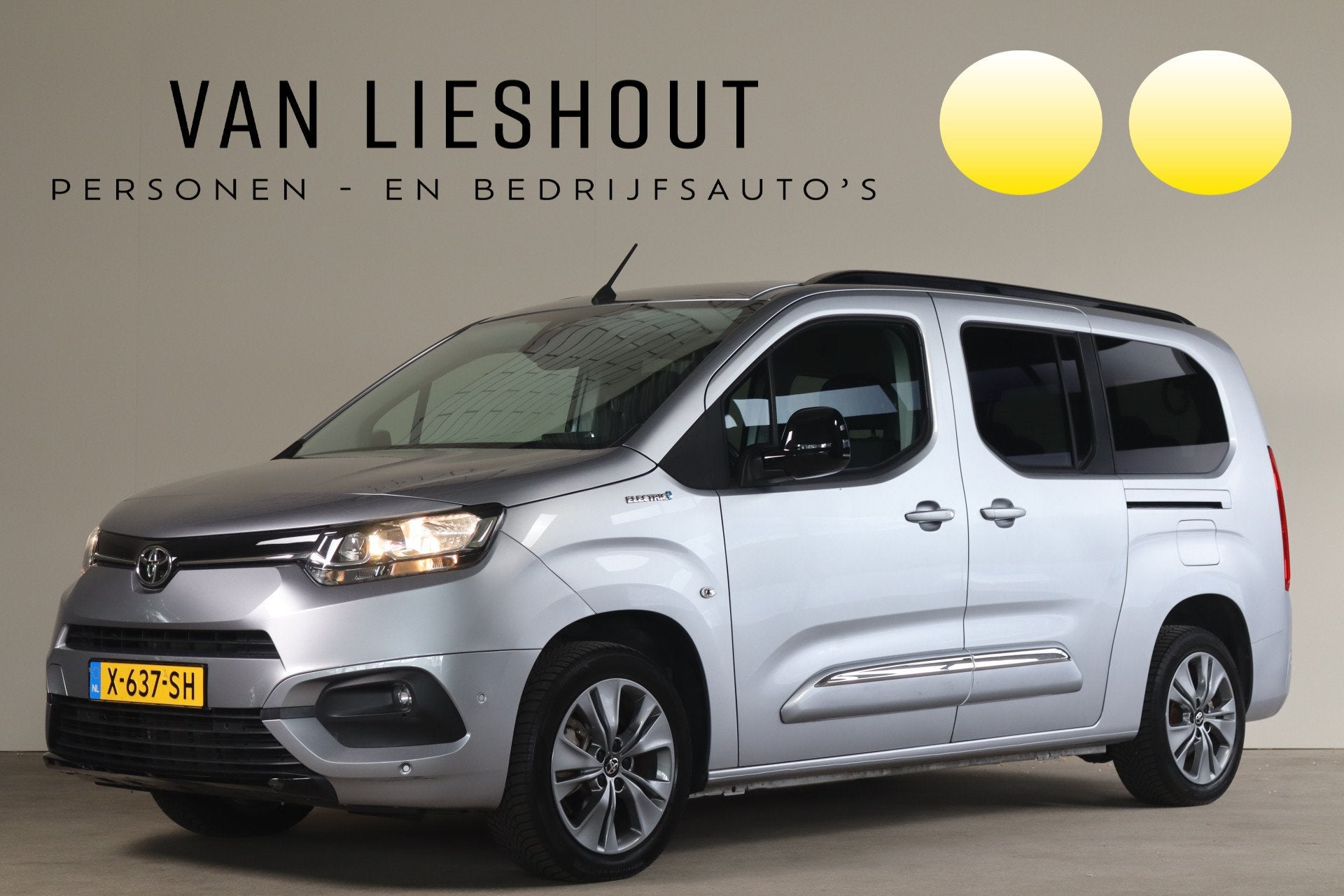 Toyota PROACE CITY Verso Electric Dynamic Long 50 kWh 7p NL-, 136 pk, Gebruikt, Overige carrosserieën, 1776 kg