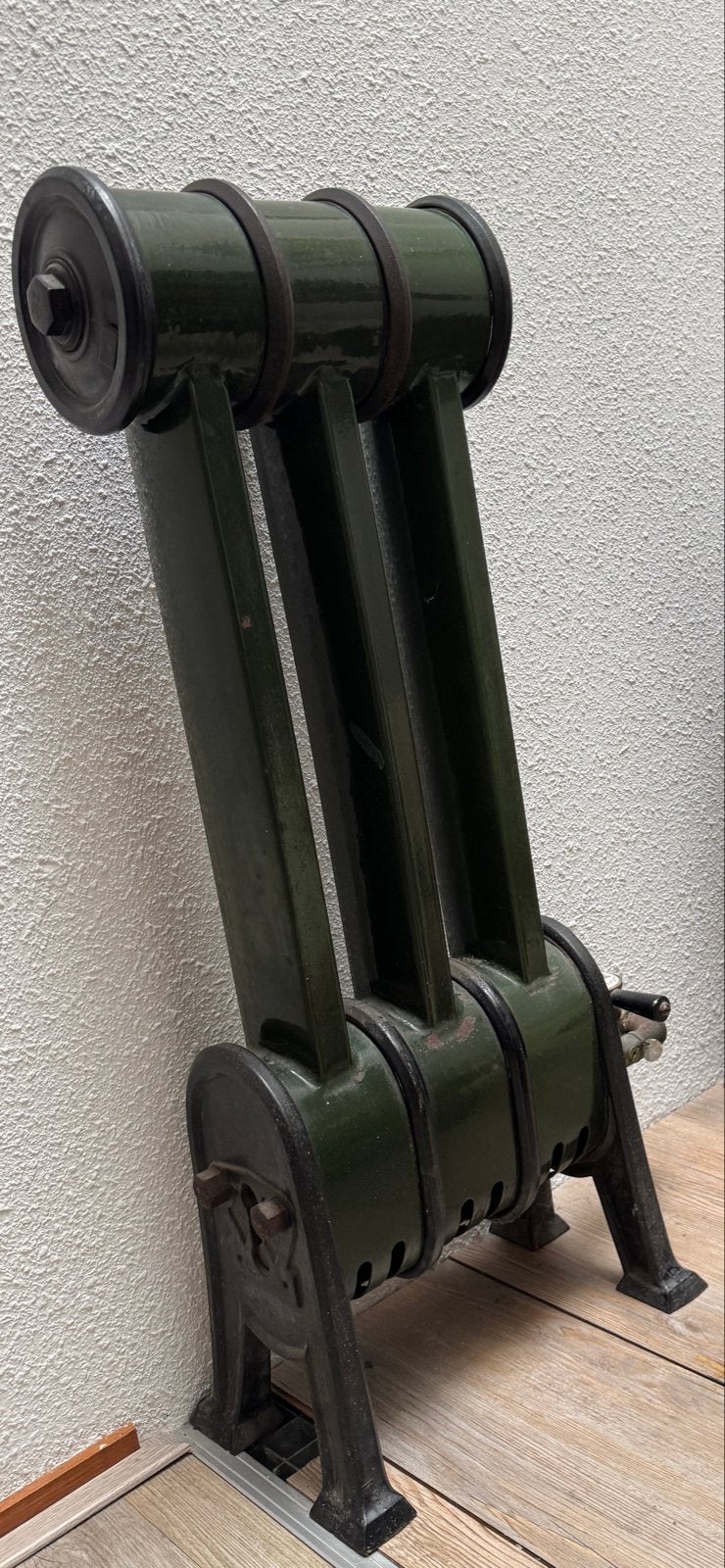 Antieke gietijzeren radiator - Decoratief en functioneel, Ophalen, 30 tot 80 cm, Gebruikt, Radiator