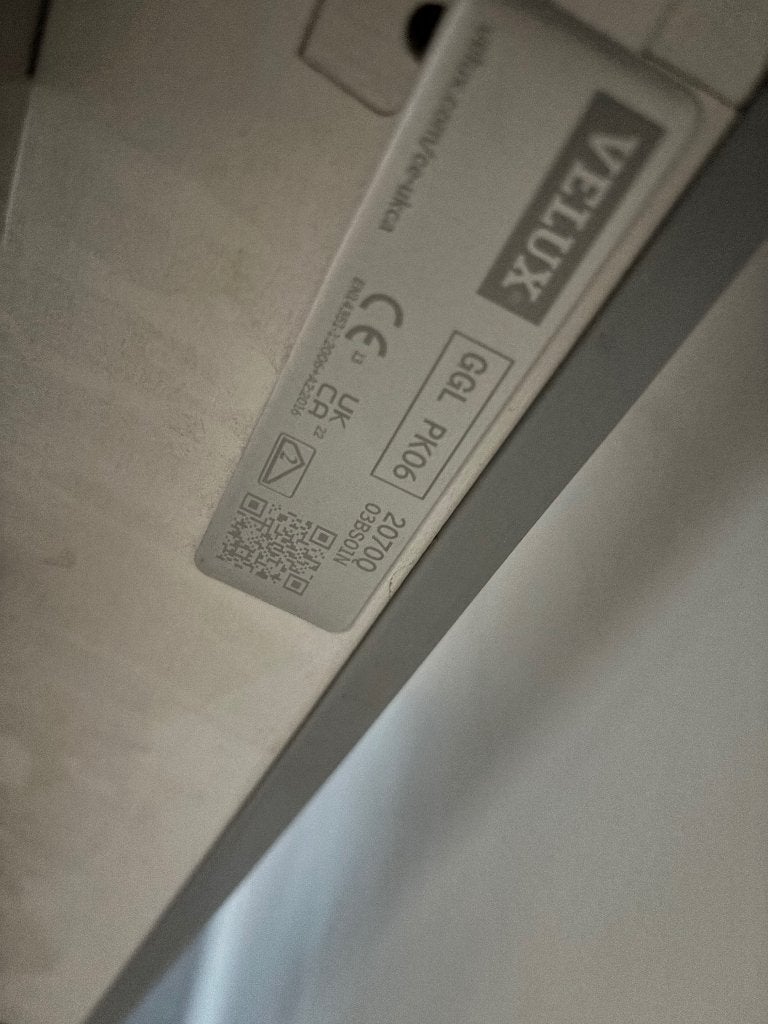 VELUX GGL PK06 dakraam inclusief gootstukken, Ophalen, 80 tot 120 cm, 80 tot 120 cm, Zo goed als nieuw