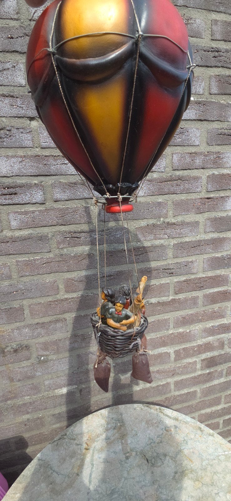 vintage luchtballon hanger, Ophalen of Verzenden