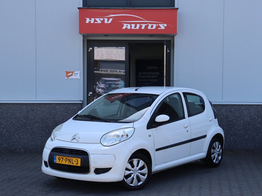 Citroen C1 1.0-12V Ambiance airco 4-deurs org NL, Voorwielaandrijving, Euro 5, Gebruikt, 4 stoelen