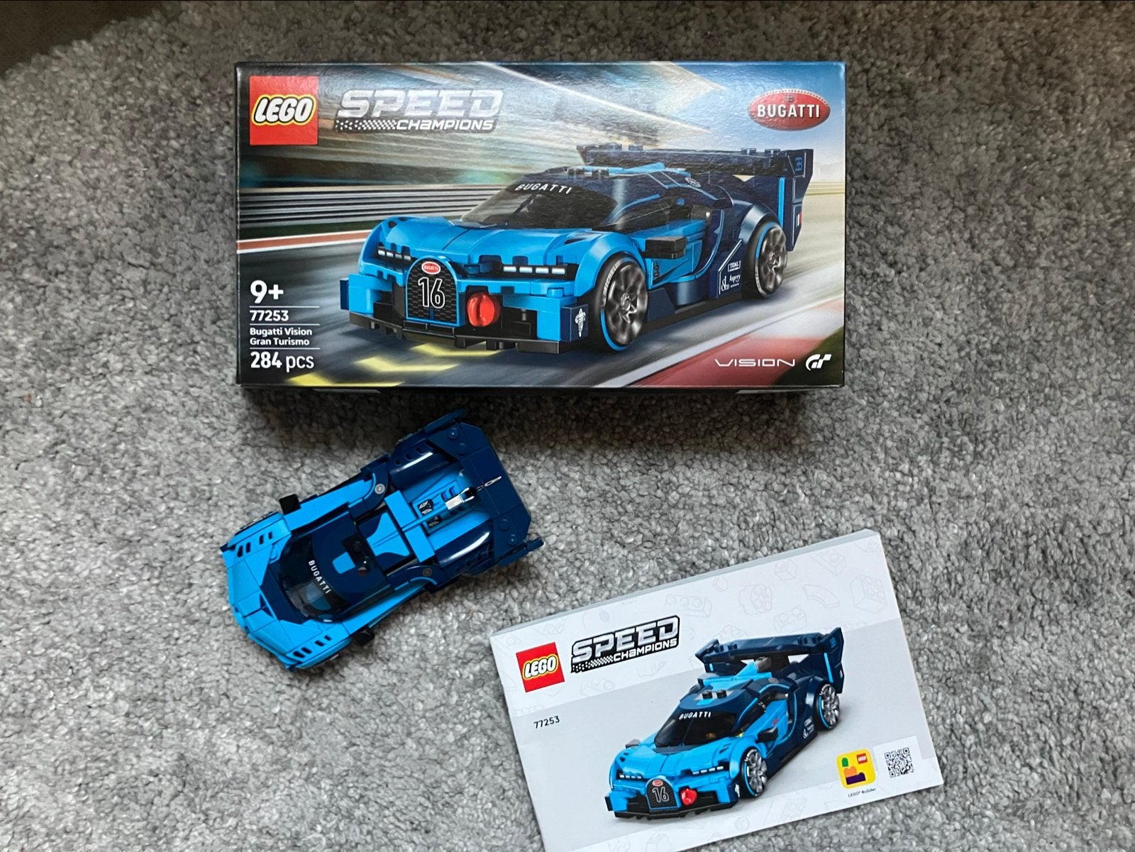 LEGO Speed Champions Bugatti Vision Gran Turismo 77253, Ophalen, Zo goed als nieuw
