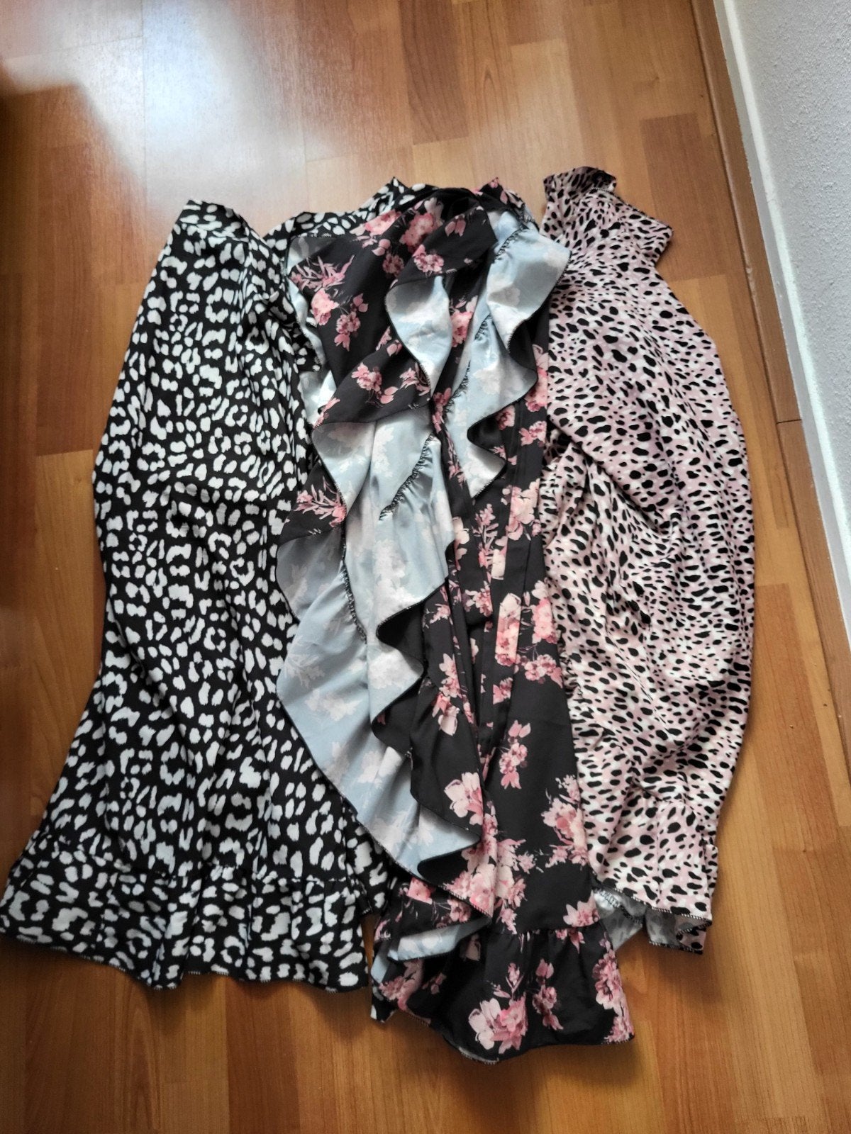 TE KOOP 3 WIKKELROKKEN 1 MAAT, Kleding | Dames, Rokken, Maat 38/40 (M), Zwart, Ophalen of Verzenden, Zo goed als nieuw