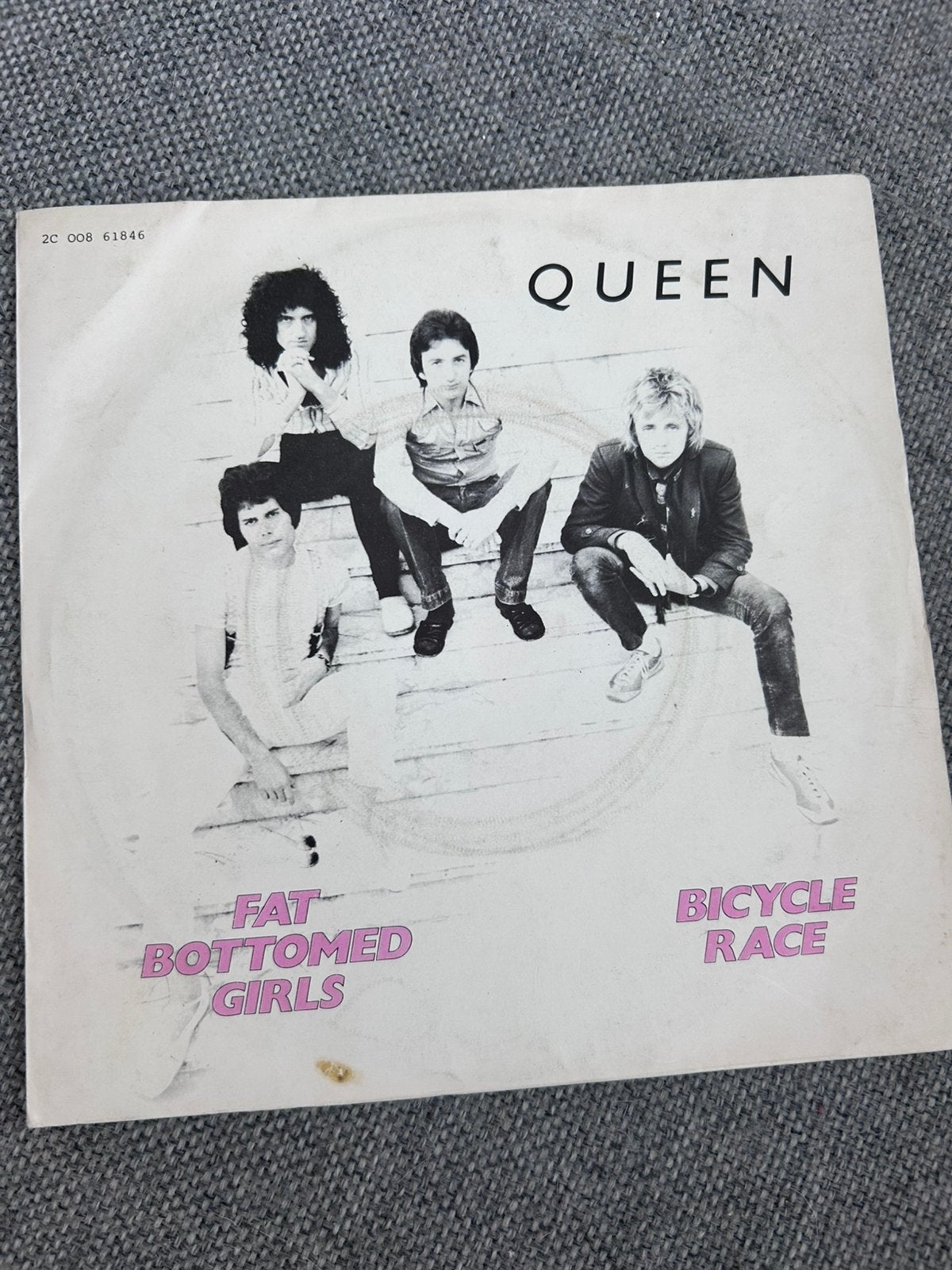 Queen Fat Bottomed Girls / Bicycle Race, 7 inch, Single, Ophalen of Verzenden, Zo goed als nieuw