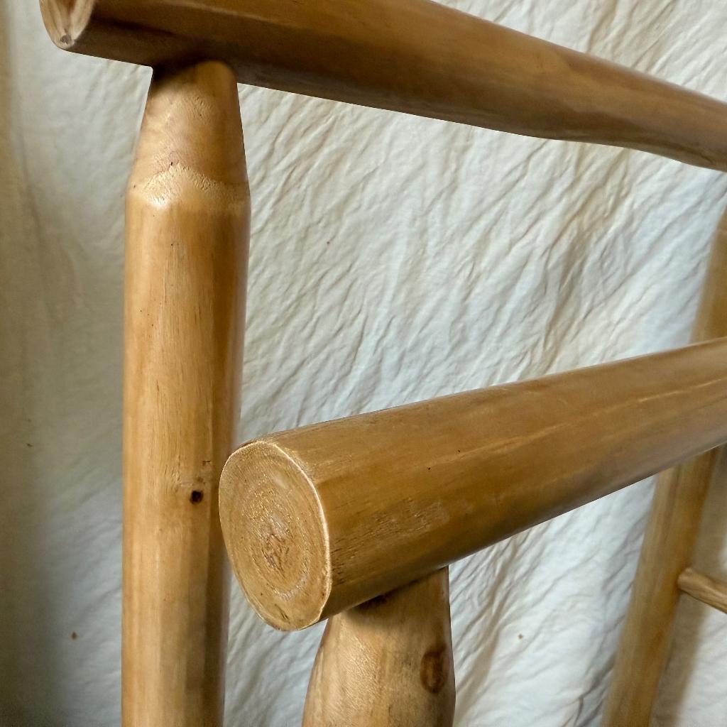Handdoekenrek - massief Teak - TTM Wonen, TTM Wonen, Meubels – (Perzische) Tapijten en Woonaccessoires, Handdoekenrek, Bruin, Taag 63, 2491 CS, Den Haag (Forepark)