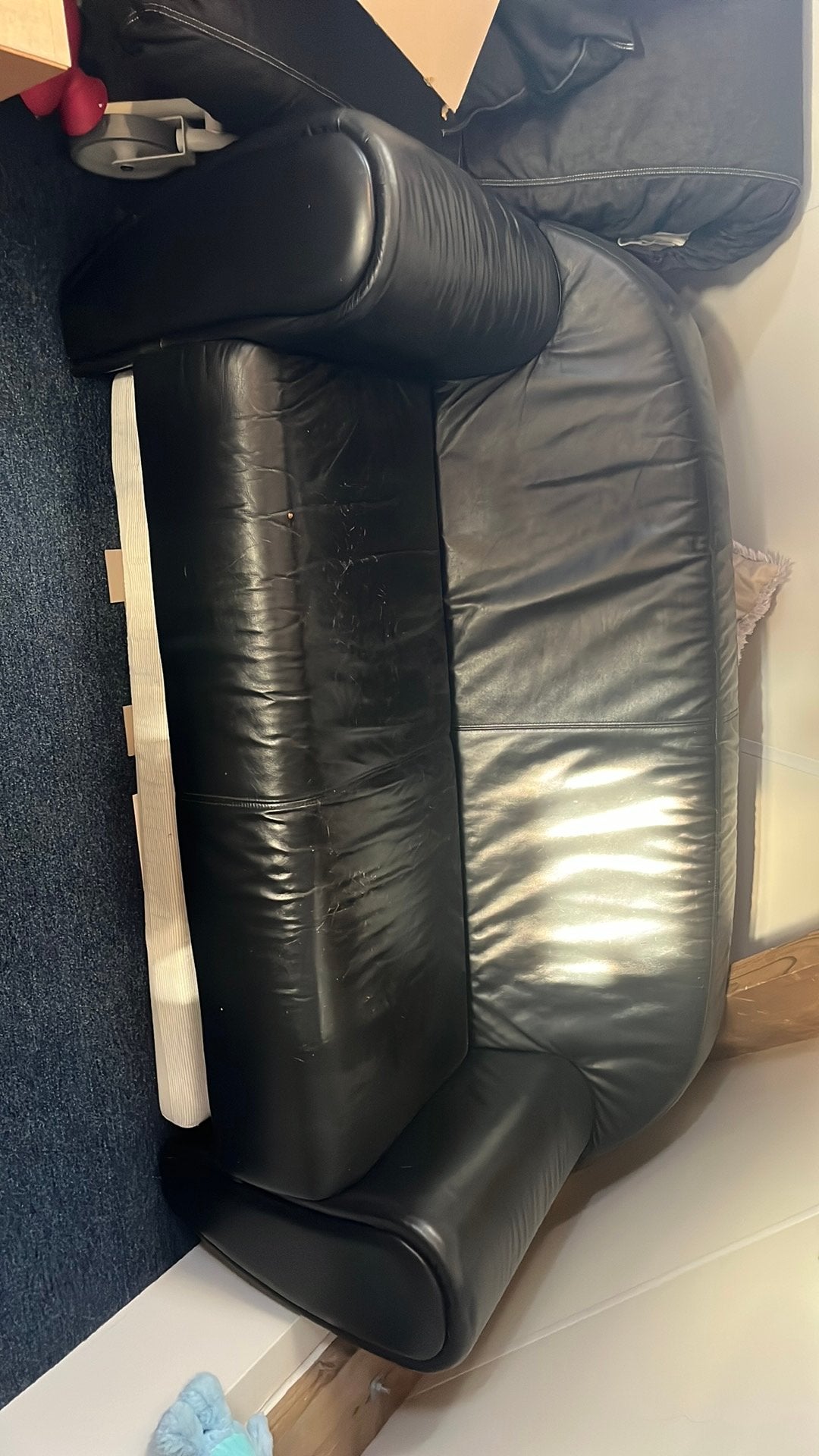Italiaanse design bank Montel, Ophalen, Gebruikt, Minder dan 75 cm, 150 tot 200 cm