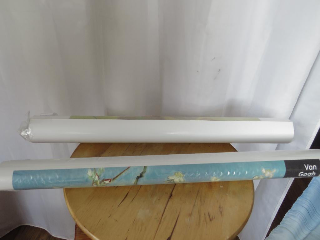 2 nieuwe posters van gogh sunflowers en almond blossom, Rechthoekig Staand, Nieuw, Ophalen of Verzenden, A1 t/m A3