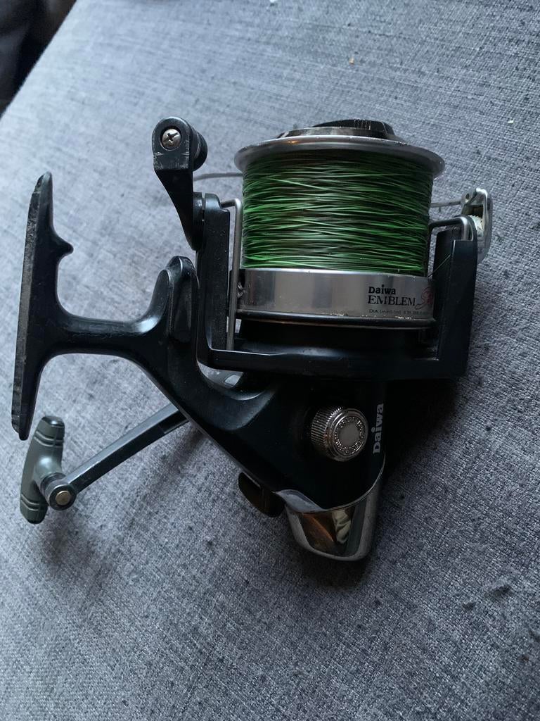 Daiwa emblem spod molen 50 euro, Ophalen, Gebruikt, Molen