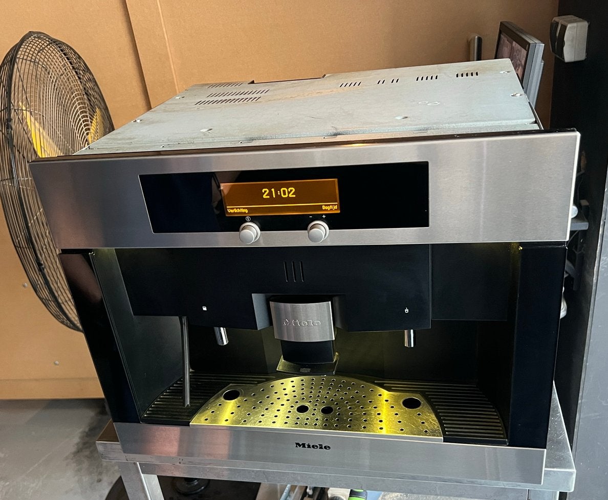 Miele cva 4060 inbouw koffiemachine, Witgoed en Apparatuur, Ophalen of Verzenden, Zo goed als nieuw, Koffiemachine, Koffiebonen