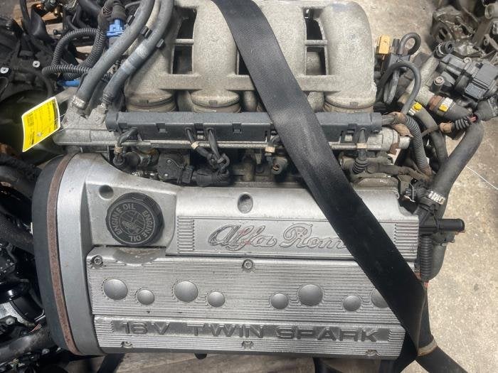 Motor van een Alfa Romeo Spider, Gebruikt, -, Verzenden, -