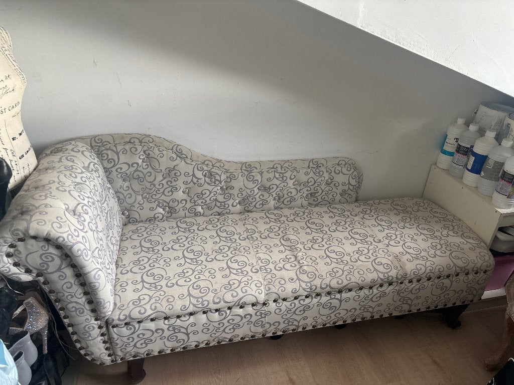 barok chaise longue, Ophalen, Hout, Gebruikt, Barok