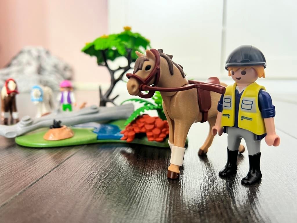 Playmobil Country Ponyrijles - 6947, Kinderen en Baby's, Speelgoed | Playmobil, Ophalen of Verzenden, Zo goed als nieuw