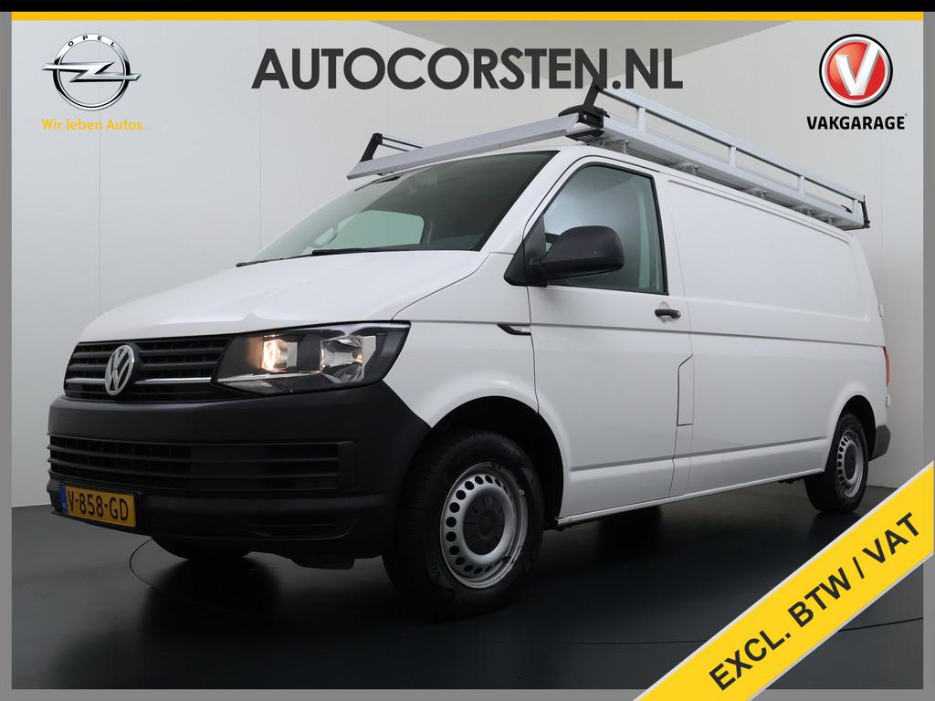 Volkswagen Transporter 2.0TDI L2H1 Navi Airco Pdc Cruise Con, Voorwielaandrijving, Stof, Gebruikt, 4 cilinders