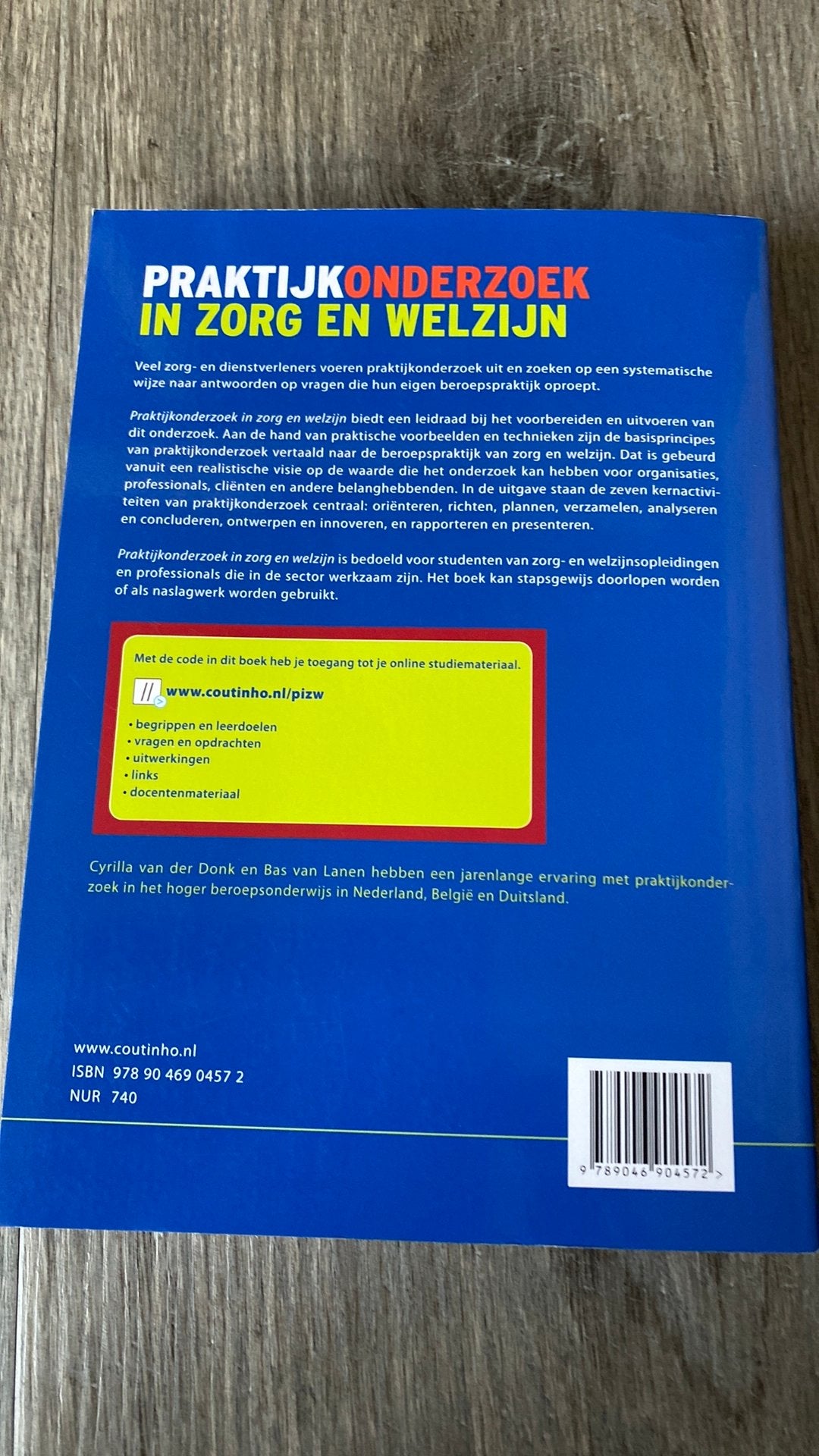 Cyrilla van der Donk - Praktijkonderzoek in zorg en welzijn, Ophalen of Verzenden, Zo goed als nieuw, Cyrilla van der Donk; Bas van Lanen