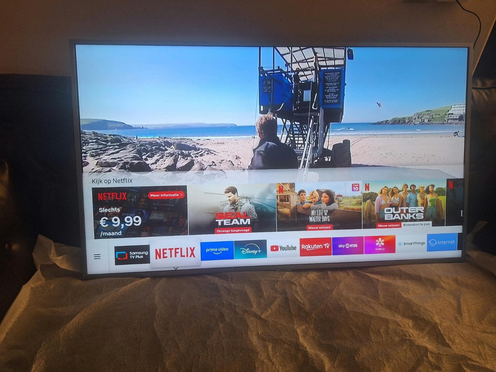 te koop Samsung Smart tv 50 inch 4K UHD, Ophalen, 50 Hz, Zo goed als nieuw, Samsung