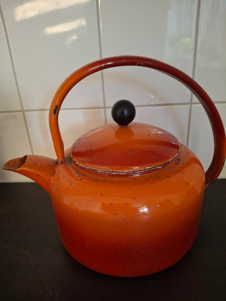 Emaille ketel, Antiek en Kunst, Antiek | Emaille, Ophalen