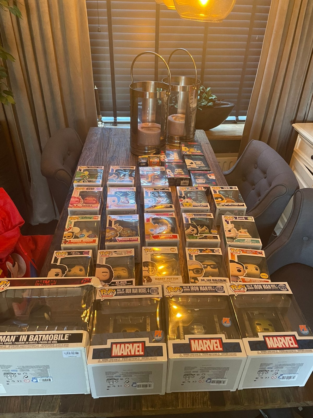 34x Funko pop - 5x pop pins ( disney / marvel it batman ect, Ophalen of Verzenden, Nieuw