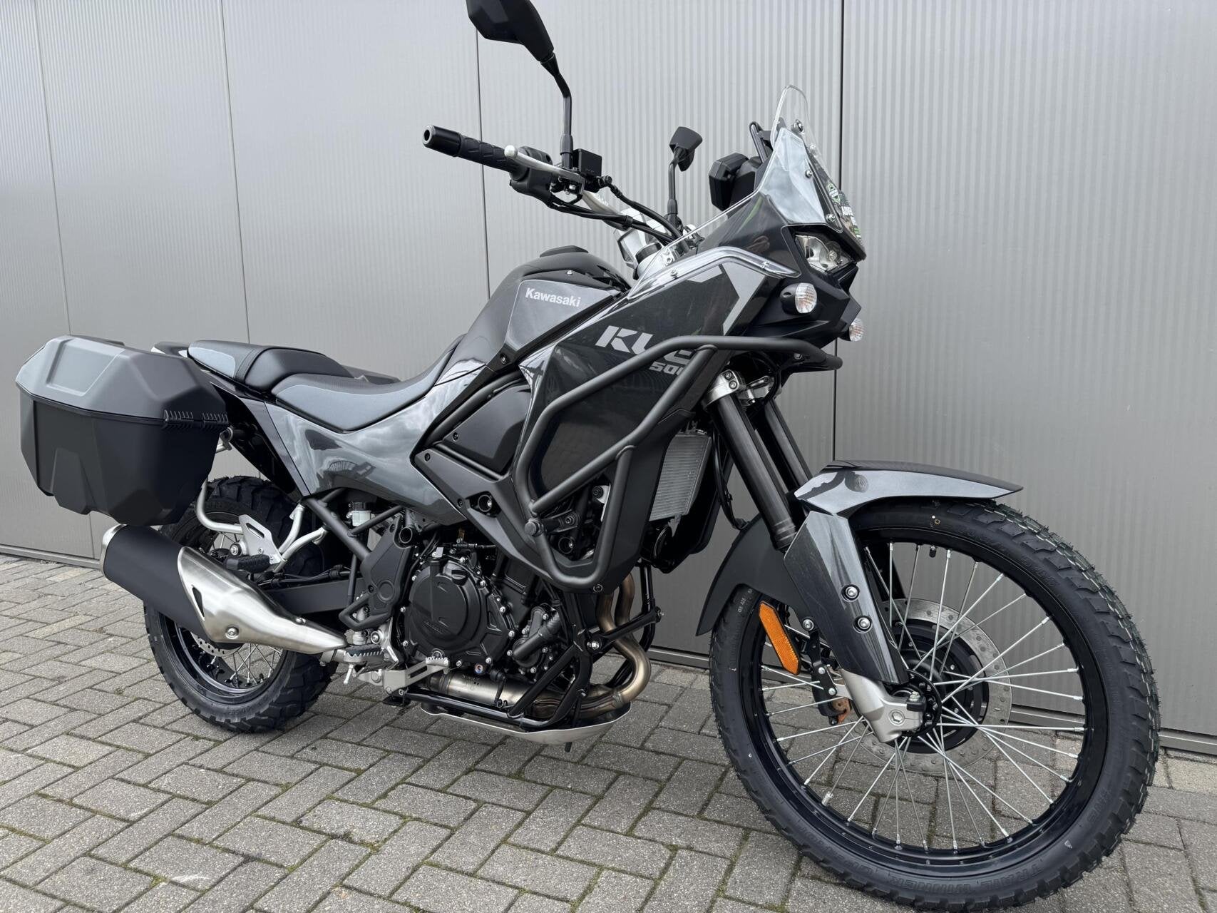 KLE500 Bakker Black Ed. - verl. zith., Motoren, Motoren | Kawasaki, Bedrijf, 451 cc, Toermotor, ABS