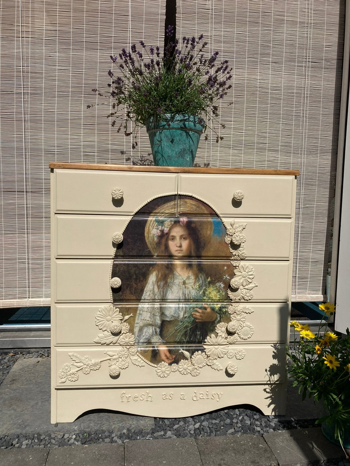 Ladenkast “fresh as a daisy”, Antiek en Kunst, Ophalen