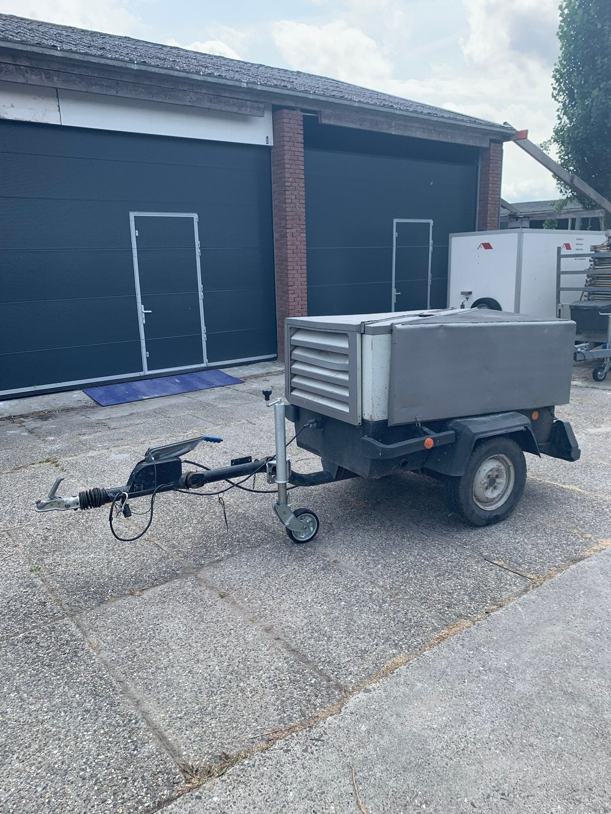Atlas copco compressor weinig uren!, 100 liter of meer, Ophalen of Verzenden, Gebruikt