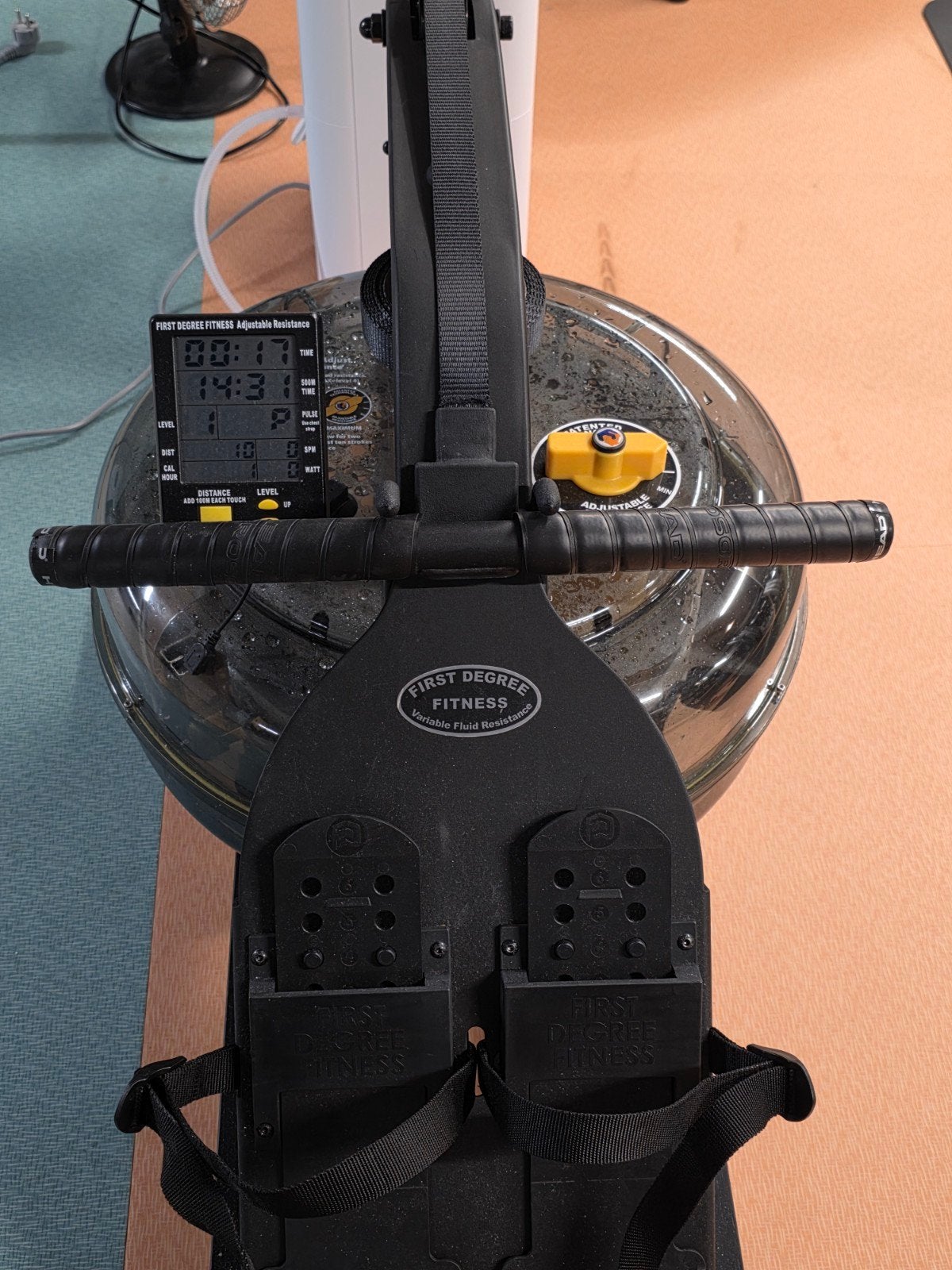 First Degree Fitness Apollo AR Roeitrainer -Zo goed als nieu, Ophalen, Benen, Zo goed als nieuw, Metaal