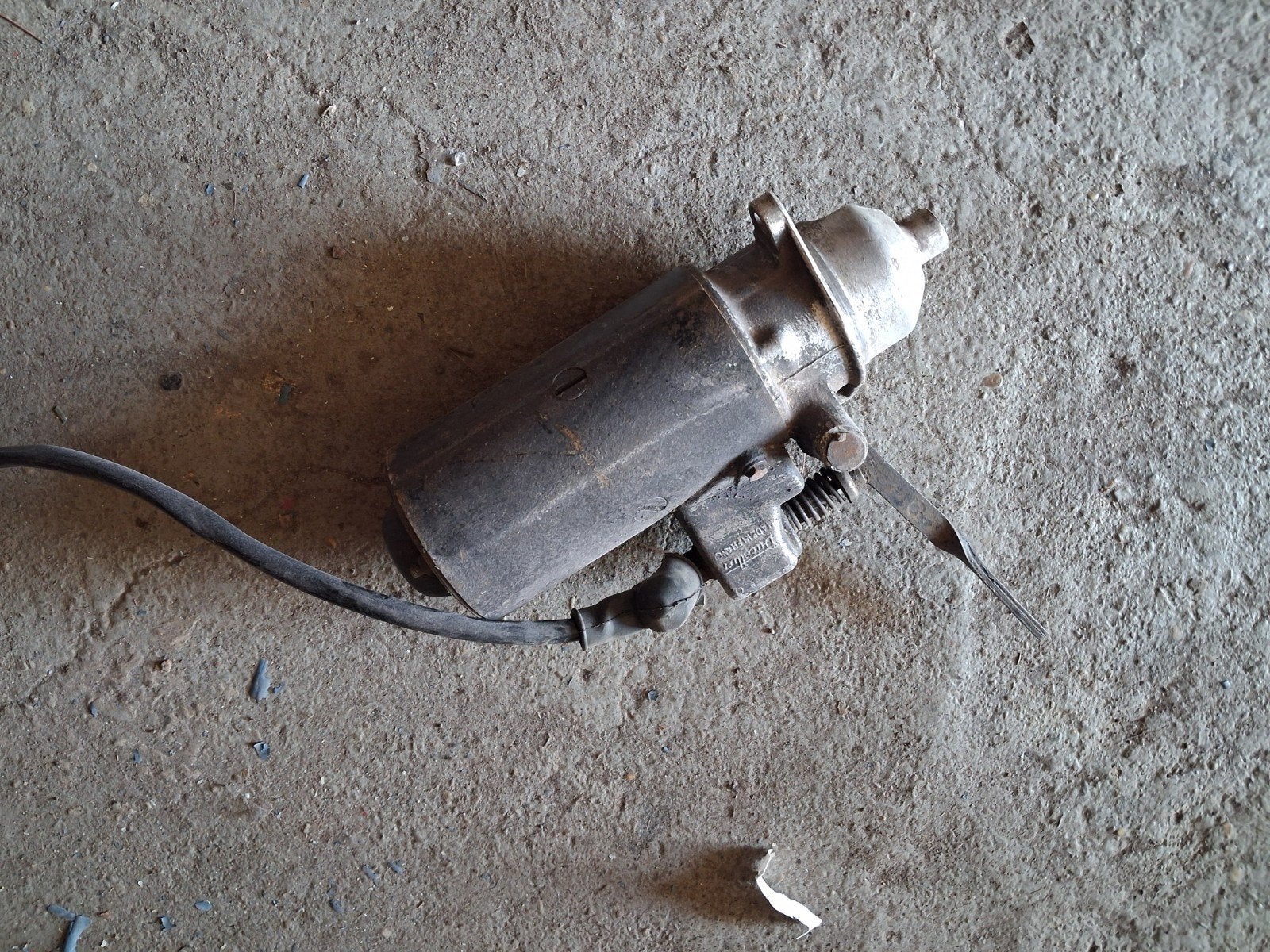 startmotor A type  6 volt 2cv4, Gebruikt, Citroën, Voor, Ophalen of Verzenden