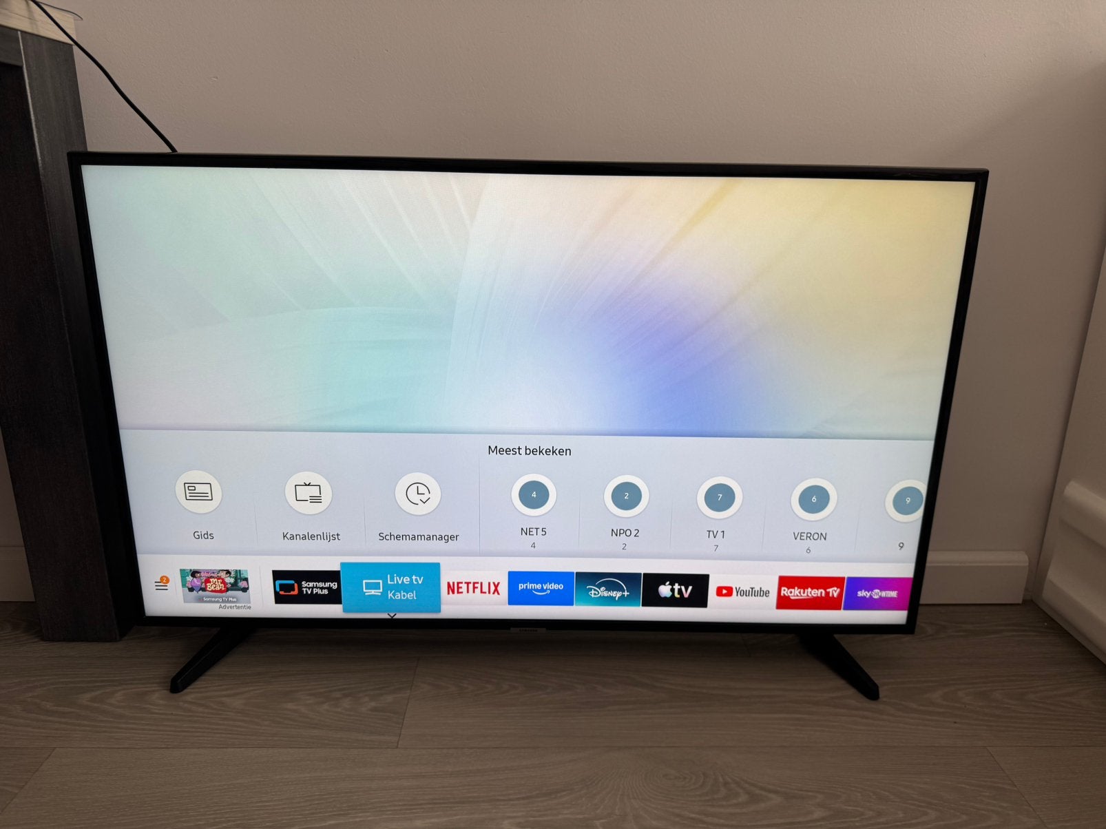 Samsung 43inch 4K Smart tv | Werkt Goed | Incl Remote, Ophalen, 50 Hz, Samsung, 100 cm of meer
