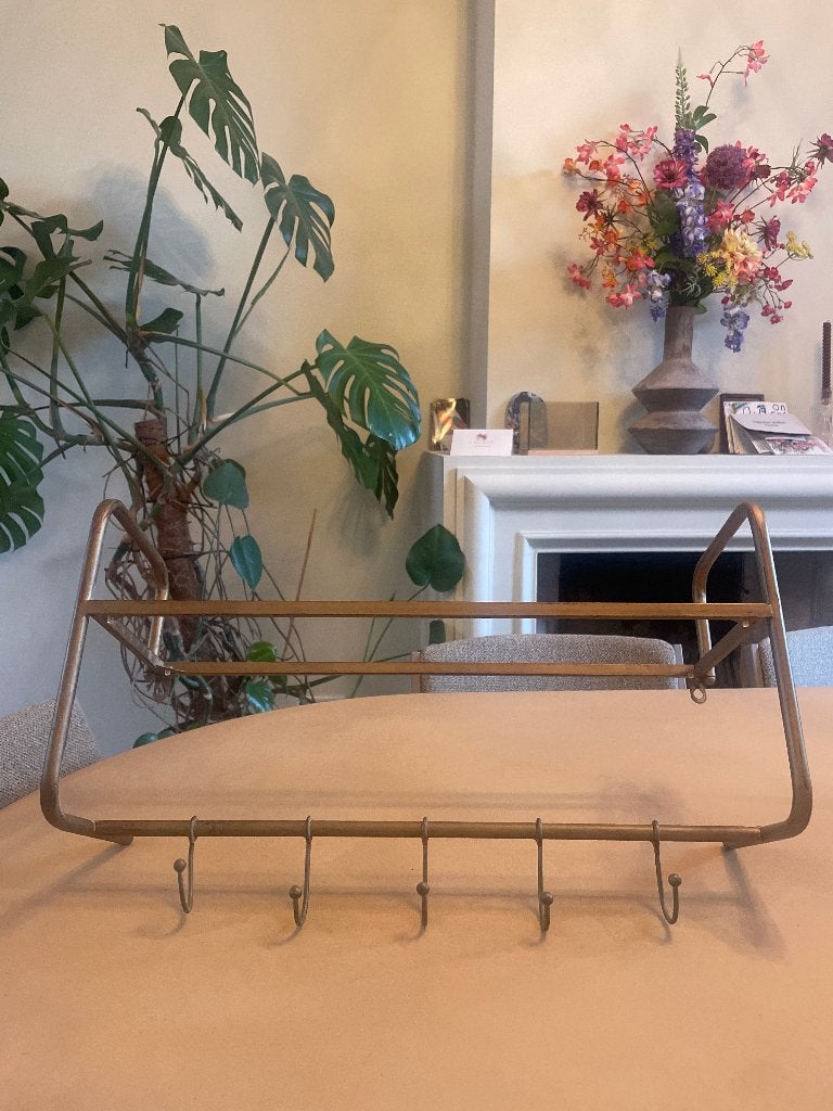 Kapstok met hoedenplank, Zo goed als nieuw, Minder dan 100 cm, Metaal, Ophalen