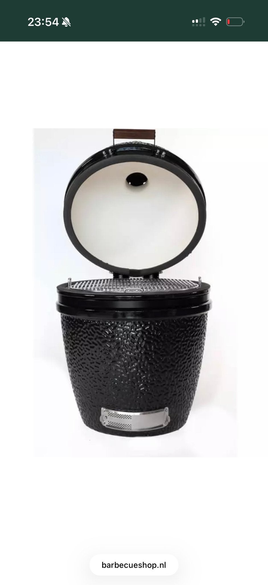 Black Basterd Dome BBQ nieuw met topvent en onderstel, Ophalen, Nieuw