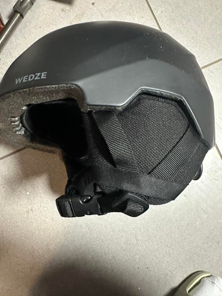 Wedze skihelm - Zwart, Ophalen, Zo goed als nieuw