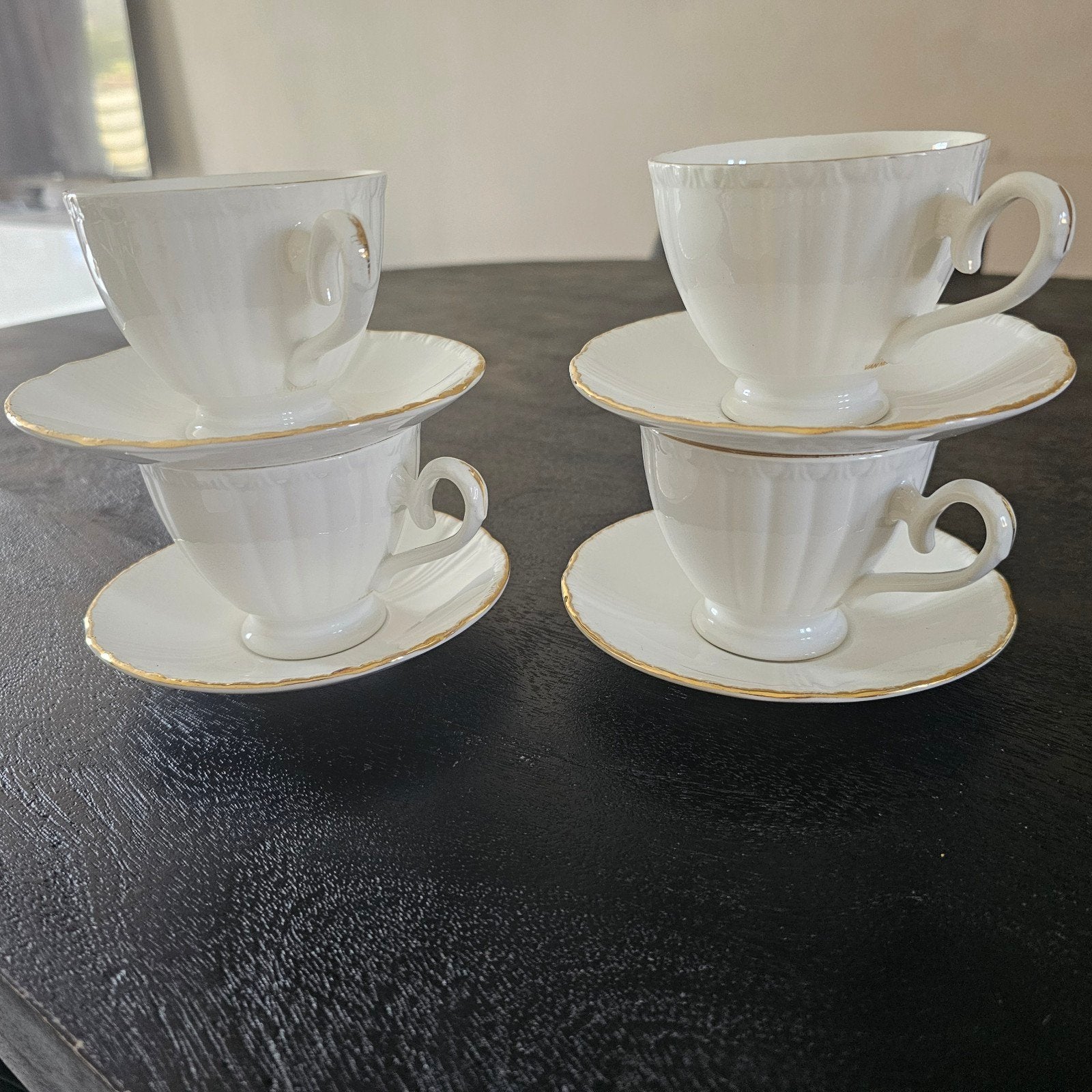 Marlborough Bone China Kop en Schotel Set - Van Nelle, Ophalen