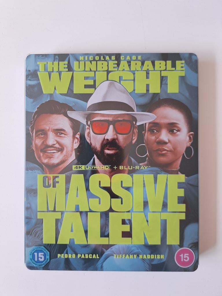 The Unbearable Weight of Massive Talent [4K UHD Steelbook], Ophalen of Verzenden, Zo goed als nieuw, Humor en Cabaret