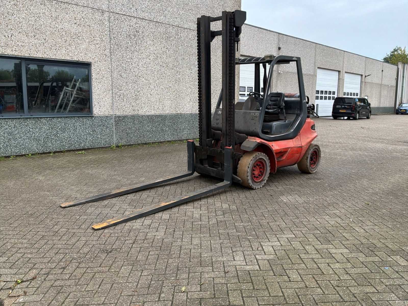 1992 Linde H35T Vorkheftruck, Zakelijke goederen, Machines en Bouw | Heftrucks en Intern transport, LPG, Heftruck, Linde