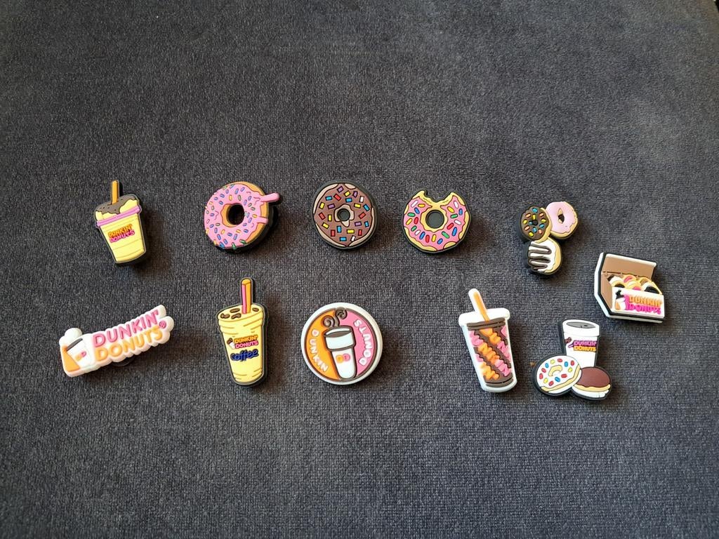 Dunkin donuts bedels voor op je crocs, Overige merken, Overige materialen, Nieuw, Ophalen of Verzenden