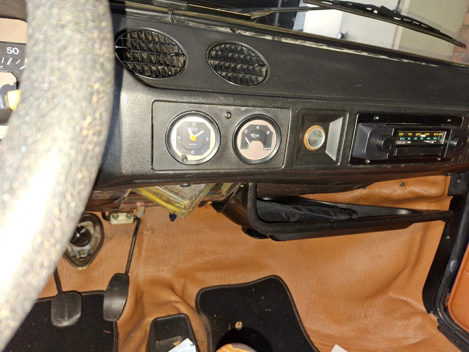 Fiat 127 Sport dashboard klokkenhouder, Ophalen of Verzenden, Gebruikt, Fiat