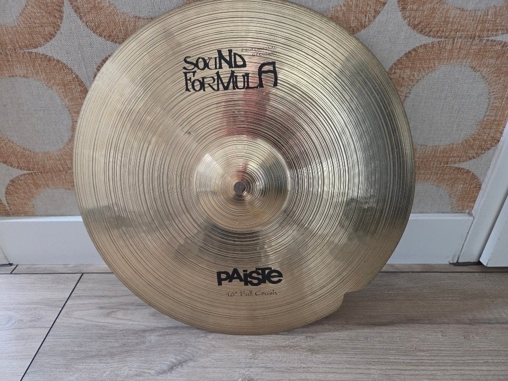 Paiste Sound formula 16 inch Fast Crash, Ophalen, Gebruikt, Drums of Percussie