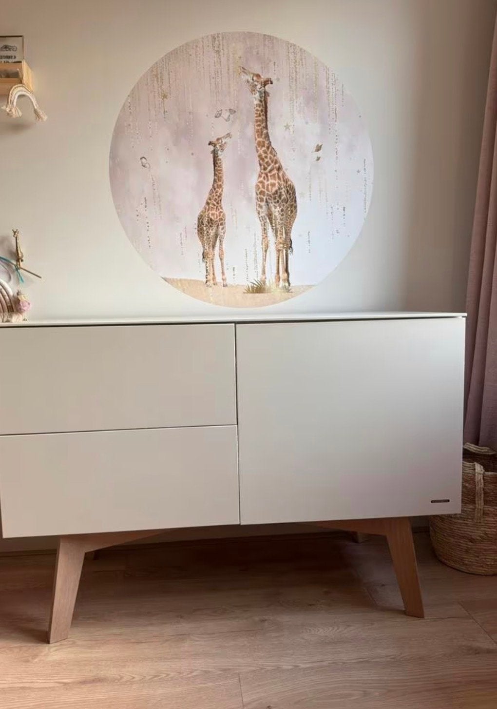 Kidsmill Commode - Wit / Eiken (incl gratis verlengde blad), Kinderen en Baby's, Kinderkamer | Commodes en Kasten, Ophalen, 50 tot 70 cm