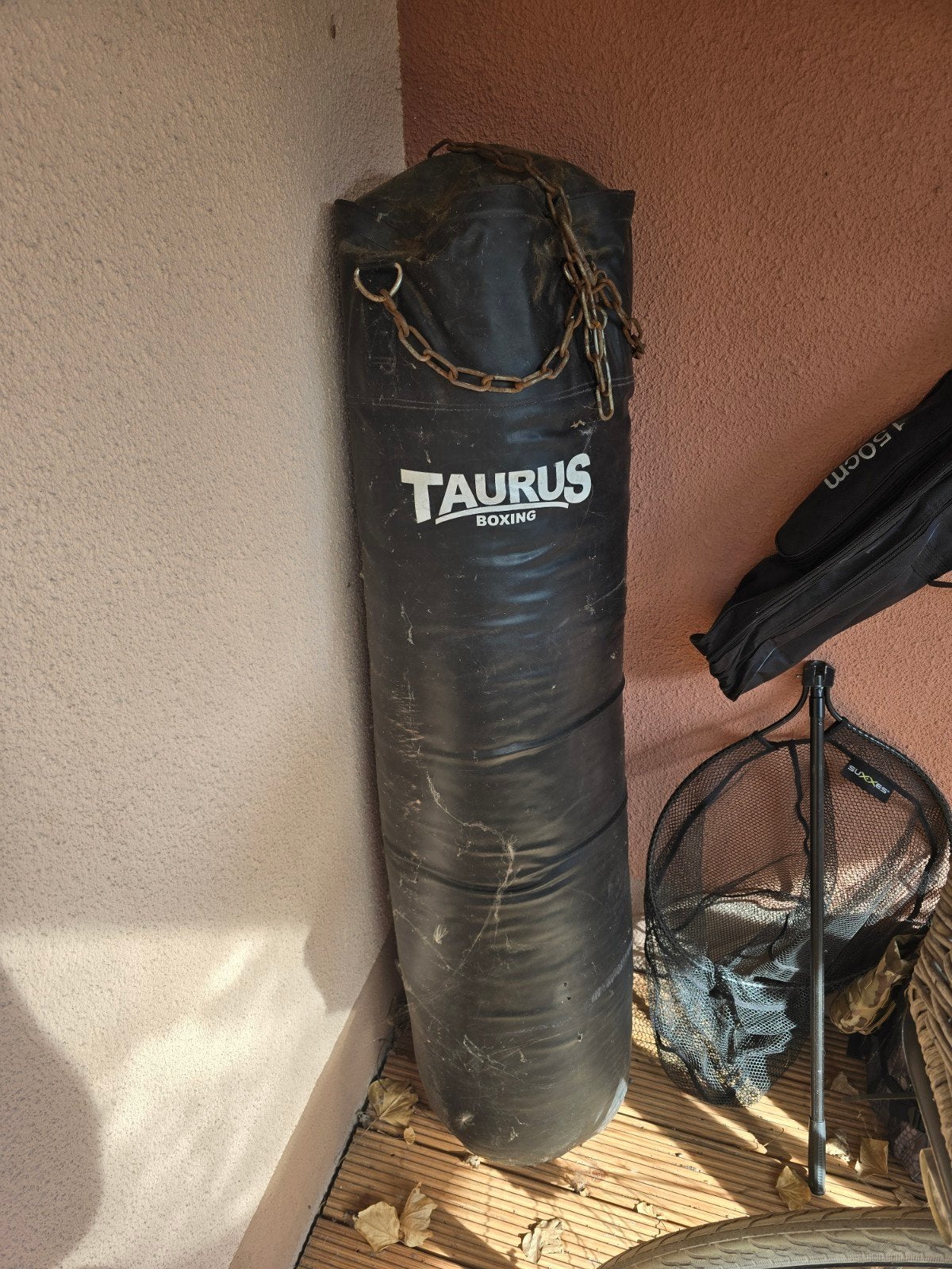 Taurus Heavy Boxing Bag 50kg 160cm, Groter dan maat XL, Ophalen, Gebruikt, Overige