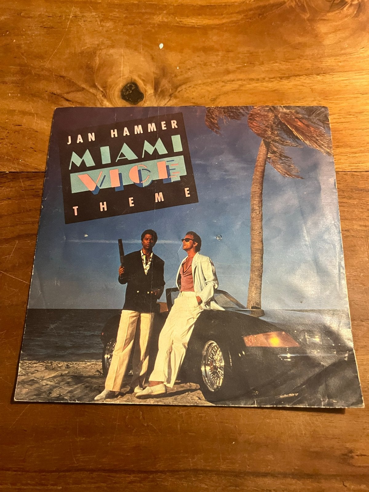 Jan Hammer - Miami Vice Theme Vinyl Singletje, Gebruikt, Filmmuziek en Soundtracks, 7 inch, Ophalen of Verzenden