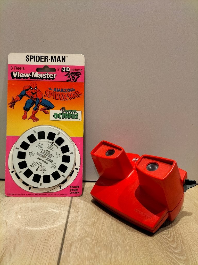 Viewmaster Spiderman vs Doctor Octopus - 1979, Ophalen of Verzenden, Zo goed als nieuw