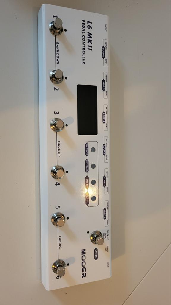 Mooer L6 MKII pedal controller, Muziek en Instrumenten, Effecten, Ophalen of Verzenden, Zo goed als nieuw