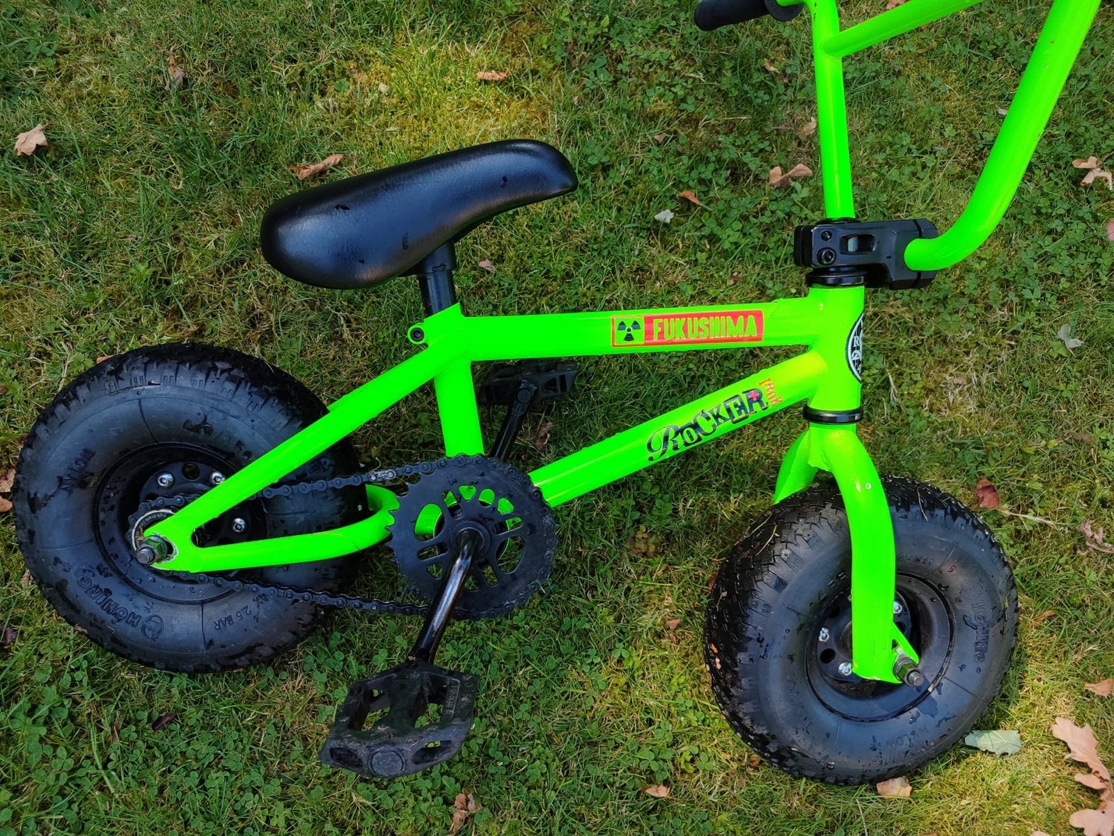 Irok Rocker Fukushima Mini BMX - Glow in the Dark!, Ophalen, Gebruikt, Staal, Minder dan 16 inch