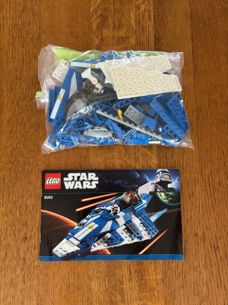 LEGO 8093 STAR WARS Plo Koon's Jedi Starfighter, Star Wars, Verzenden, Lego, Zo goed als nieuw