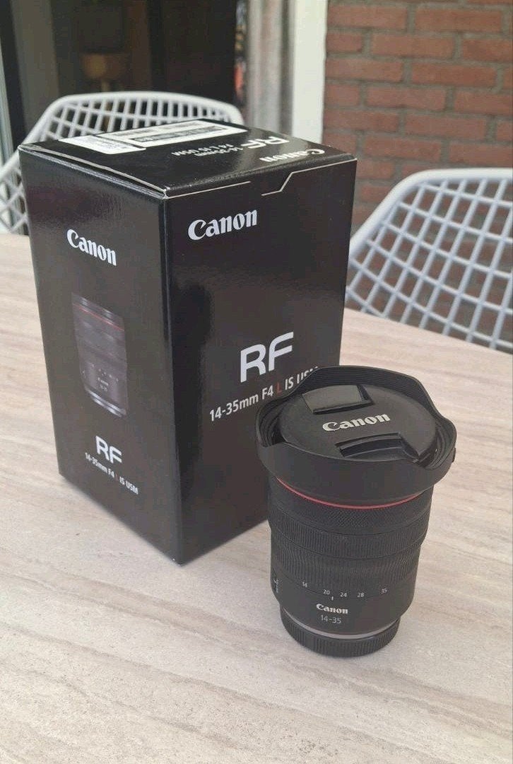 Canon RF14-35mm F4 L IS USM, Audio, Tv en Foto, Fotografie | Lenzen en Objectieven, Ophalen, Canon, Canon RF, Groothoeklens