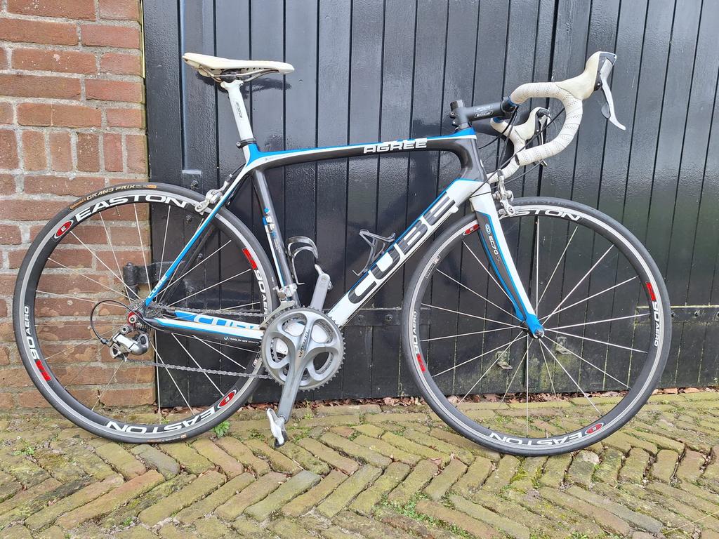 Cube racefiets 58 inch, Overige merken, 28 inch, Gebruikt, Carbon